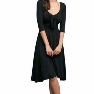 WORN ONCE! Anthropologie - Maeve forever sweetheart dress. Black. XS